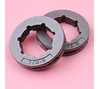 Pexorin 2 piezas/lote de llanta dentada for motosierra STIHL 028 029 034 036 039 MS290 MS310 MS360 MS390, pieza de repuesto de 1/4", 9 dientes, orificio interior de 19 mm Piñón estriado para motosierr