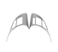 Pexorin 2 uds, decoración de Marco embellecedora de Cubierta de Panel de botón de Interruptor de Volante Interior Cromado de Coche, for Mazda, Cx-5 Cx5 2012-2016 Adhesivo para Volante