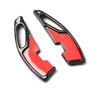 Pexorin 2X extensión de Palanca de Cambios de Fibra de Carbono Real for Volante de Coche, for Lexus, Serie NX, RX y GS Levas de Cambio para Coche(Schwarz)