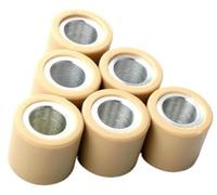 Pexorin 6PC Pesos de Rodillos Variador 19x17mm 5g 7g 9g, for 125 150 Fly Hexagon GTX Liberty MP3 X8 X9 Zip 125cc 150cc Rodillo de accionamiento de Tablero eléctrico(Black 19 X 17mm 7g)