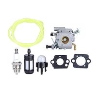 Pexorin Accesorio for instrumentos de jardín, Kit montaje carburador, piezas repuesto, conjunto filtro aire MS200T Kit de carburador para motor de 2 tiempos