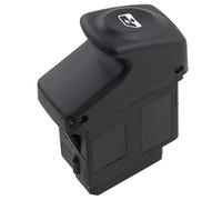 Pexorin Botón de elevación de ventana de coche Interruptores de elevalunas eléctricos, para Clio, Megane, botón regulador del interruptor elevador Control eléctrico pasajero para Kangoo