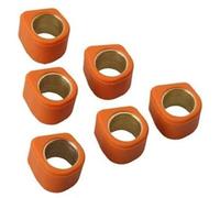 Pexorin Contrapesos for Rodillos de variador Carreras 16 x 13 mm, for Modelos Scooter 4T 50 CC, 4 g, 5, 6 y 7 Rodillo de accionamiento de Tablero eléctrico(Black 16x13mm 5.5g)