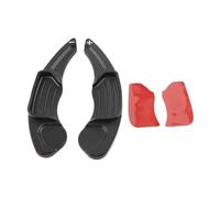 Pexorin Extensión de Palanca de Cambios for Volante de Coche de Aluminio, for Ford, Fusion, Mondeo, Edge Taurus, Lincoln, MKC, MKX, MKZ, MKS, MKT Levas de Cambio para Coche(Schwarz)