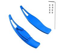 Pexorin For Civic, Tourer FK2, Saloon FB7 CR-V 2013 N-One N-WGN Extensión de Palanca de Cambios for Volante de Coche Pegatinas de Cambio rápido Levas de Cambio para Coche(Blue)