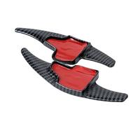 Pexorin, for Ford, for Focus, 2015-2019, for Ecosport, 2018 2019, for Kuga, 2016-2019 2 paletas de Cambio de Volante Deportivas ABS de Fibra de Carbono Levas de Cambio para Coche
