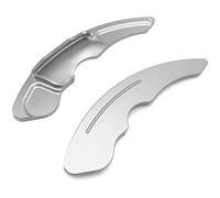 Pexorin For Lexus, es NX RC F, for Sport, for Fsport IS200t IS250 IS300 IS350 IS300h Extensión de Palanca de Cambios for Volante de Coche Levas de Cambio para Coche(Silver)