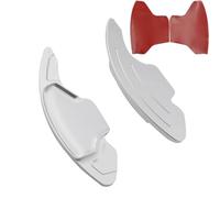 Pexorin, for Mitsubishi, Outlander 2022 Outlander PHEV 2023 Sel LS ES Accesorios de extensión de Paleta de Cambio de Volante de Coche Levas de Cambio para Coche(Black Silver)
