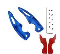 Pexorin, for Subaru, BRZ S ZC6 ZD8 TS Limited Type-RS, for Toyota, 86 GTS GR Sport 2017+ Pegatinas extensoras de Paleta de Cambio de Volante de Coche Levas de Cambio para Coche(Black Blue)