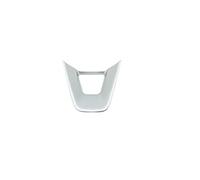 Pexorin , for Toyota, for Corolla, Cross 2020 2021 Interior del Coche Volante Decoración Cubierta Molduras embellecedoras ABS Accesorios de Fibra de Carbono Calcomanía para Volante(Black Model 6)
