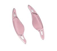 Pexorin, for Toyota, Supra 2019 2020 2021 A90 A91 2.0 3.0 Premium Launch Edition GR Paleta de Cambio del Volante del Coche Levas de Cambio para Coche(Black Pink)
