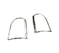 Pexorin For VW, for Transporter (T6), for Caravelle 17-18, moldura de parachoques for luz antiniebla, reflector delantero y trasero cromado Cubierta para faros antiniebla(2PCS-01)