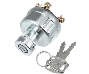 Pexorin Interruptor de Encendido con Llaves, for Mitsubishi, for Tractores D1300 D1500 D1650 D1800 D1850 D2000 D2300 D2350 - Paquete de 3 de Repuesto Genérico