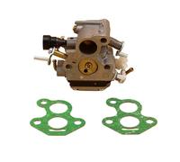 Pexorin Juego de juntas carburador, repuestos motosierra gasolina for jardín, for Husqvarna, 135 140 143 435 440, for JONSERED, CS410 CS2240 CS2240S Kit de carburador para motor de 2 tiempos