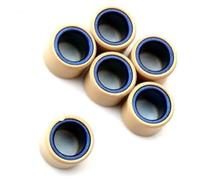 Pexorin Juego de Pesas for Rodillos variador, 6 Piezas, Modelos 7 g, 11, 12, 13 y 16, 20 x 15 mm, compatibles con 125 CC, 150 200 Rodillo de accionamiento de Tablero eléctrico(Black 20x15mm 12g)