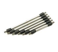 Pexorin Kit de varillaje suspensión dirección varilla enlace Metal 1/10 coche trepador control remoto, for Axial, for SCX10 II 90046 Enlace del brazo de suspensión del coche Rc(6PCS)