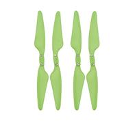 Pexorin Llave de tornillo for base hélice liberación rápida 1/2/4 pares, accesorios cuchillas plegables, for aviones teledirigidos HUBSAN, Zino H117S Reemplazo de hélice de drones(Green 2pairs)