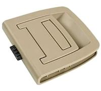 Pexorin Manija Tapa Maletero Trasero Abs Pc 135x125mm, para Bmw, para X5 E70 E71, para X6 2006-2013 manija de elevación del revestimiento del maletero del automóvil(BLACK A Beige)