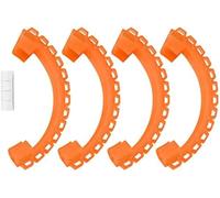 Pexorin Protector de hélice for dji, dron, Palas, anticolisión, Funda Parachoques, Barra Seguridad, Accesorios (Naranja) Protector de hélice para Drones