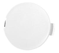 Pexorin Rear Left Tow Hook Cover, for 6 Atenza 2018-2021 White Bumper Eye Cap Replacement Driver Side, for Abs Clip, for Forpack of 1 Front Tow Eye Trim Cap (White) tapa de ajuste del (White)