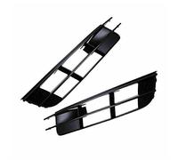 Pexorin Rejilla de luz antiniebla izquierda derecha, rejilla de cubierta de parachoques inferior delantero de coche, plástico negro 4L0807681 4L0807682, for Audi, for Q7 2007 2008 2009 Reemplazo de la
