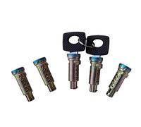 Pexorina Barriles de Cerradura de Puerta de 5 uds con 2 Llaves for Cualquier Puerta, for Mercedes-Benz, Vito W638 Cilindro de Barril de Cerradura de Puerta de autom