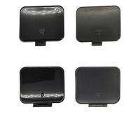 PEXORT Tapa de Parachoques Delantero y Trasero for Gancho de Remolque MercedesW164, Color Negro, for, Clase ML 2006-2009 ML300 ML320 ML350 ML400 ML450 Tapa de Anilla de Remolque(Front Black)