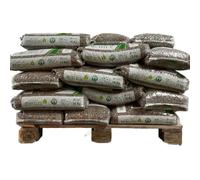Peyca 225 kg de pellets de Madera (Pallet con 15 Sacos DE 15KG) Certificado ENplus y Calidad A1. Diametro 6 mm. 100% Madera de Pino.Ideal para chimeneas, Estufas o barbacoas.