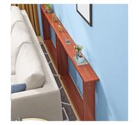 PEYNIR balda detrás Sofa Mesa Auxiliar Estrecha 85 95 105 115 125 135 145 cm de Ancho, Estante de Almacenamiento para el Lateral de la Cama para Dormitorio(Teak,W31.5xD7.9in/80x20cm)