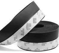 PEYNIR Garage Door Seal,5m,Garage Door Seals Bottom Rubber,Insulated Door Bottom,Cold Proof Door Bottom,Garage Door Sealing, Insulated Rubber Waterproof Tape for Cofferdam (35mm,Black)