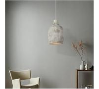 PEYNIR GLigEt Comedor Wabi-sabi Lámpara de araña de arte nostálgico Lámpara colgante Foyer Mesita de noche Lámpara colgante Restaurante Cemento nórdico Droplight