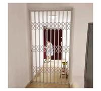 PEYNIR Rejas para Ventanas Exteriores Puerta de Seguridad Plegable para Entrada de pasillos, Barandilla de Seguridad para bebés para Puertas y Ventanas con Cerradura(W125xH210cm/49.2x82in)