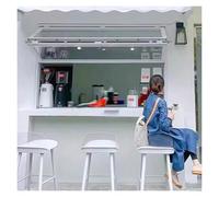 PEYNIR Ventana Ventanas correderas Ventanas Plegables corredizas para concesiones para cafeterías Snacks Tiendas de té con Leche, Personalizables Ventana de Servicio(W36xH32in/91x81cm)