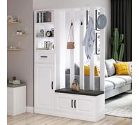 PEYNIR Zapatero Estante de Zapatos Simple Armario de Zapatos Multifuncional Gran Capacidad Ahorro de Espacio Almacenamiento Integrado de Ropa Simple y Estante de Zapatos Aire Libre