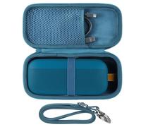 Peyyargo Dura Funda Protectora Compatible con Bose SoundLink Flex (2.ª Gen) Altavoz portátil (Azul Oscuro)