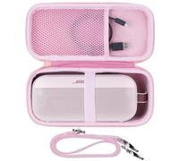 Peyyargo Dura Funda Protectora Compatible con Bose SoundLink Flex (2.ª Gen) Altavoz portátil (Rosa Palo)