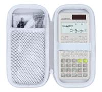 Peyyargo Dura Funda Protectora Compatible con Casio FX-991SP CW/FX-82SP CW/FX-82MS-2/FX-570SP CW/FX-570ES Plus-2/FX-82ES Plus-2/FX-85SP CW/FX-115ESPLUS2 Calculadora Científica (Blanco )