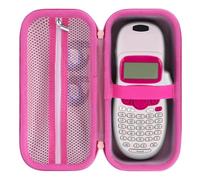Peyyargo Dura Funda Protectora Compatible con DYMO LetraTag LT-100H / LetraTag LT-100H Plus Etiquetadora (Rosa)