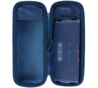 Peyyargo Dura Funda Protectora Compatible con JBL Flip 7/ Flip 6/ Flip 5 Altavoz Portátil (Azul Oscuro)