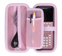 Peyyargo Dura Funda Protectora Compatible con Texas Instruments TI-83 Premium CE/TI-84 CE-T/TI-Nspire CX II-T/TI-Nspire CX II-T CAS/TI-84 Plus CE-T/TI-83 Plus/TI-83 Calculadora Gráfica (Rosa)