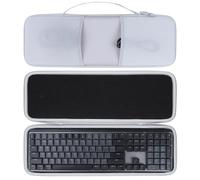 Peyyargo Duro Protectora Funda Compatible con Logitech MX Teclado Mecánico Iluminado Performance (Blanco)