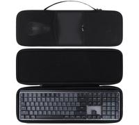 Peyyargo Duro Protectora Funda Compatible con Logitech MX Teclado Mecánico Iluminado Performance (Negro)