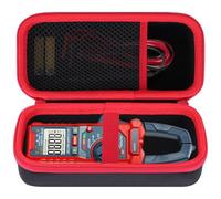 Peyyargo Funda para AstroAI Pinza Ampérimetrica 2000/4000 Cuentas | Multímetro Funda, Estuche Rígido Eva, Bolsa rígido portátil, Funda protectora con asa de transporte, Para viajes
