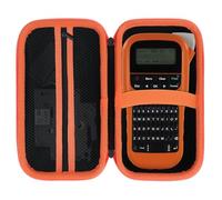 Peyyargo Funda para Brother PTH110 Etiquetadoras | Etiquetadoras Funda, Estuche Rígido Eva, Bolsa rígido portátil, Funda protectora con asa de transporte, Para viajes