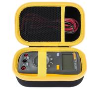 Peyyargo Funda para Fluke 101/106/107 Multímetro digital | Multímetro Funda, Estuche Rígido Eva, Bolsa rígido portátil, Funda protectora con asa de transporte, Para viajes