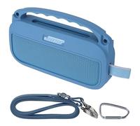 Peyyargo Silicona Funda Protectora Compatible con Bose SoundLink Flex (2.ª Gen.) Altavoz para Exteriores portátil (Azul Oscuro)