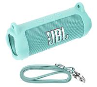 Peyyargo Silicona Funda Protectora Compatible con JBL Flip 7 Altavoz Portátil (Verde Menta)