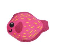 Pez de hierba gatera | Juguetes tropicales para mordeduras de gato, cómodo y adorable juguete creativo resistente para gatos con hierba gatera de felpa que ayuda a relajar y consolar a tu mascota