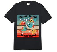 Pez Divertido Prefiero Escuchar Bloop Bloop Lindo Amante de Comfort Colors Adult Heavyweight T-Shirt