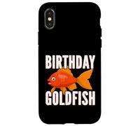 Pez Dorado de cumpleaños Carcasa para iPhone X/XS